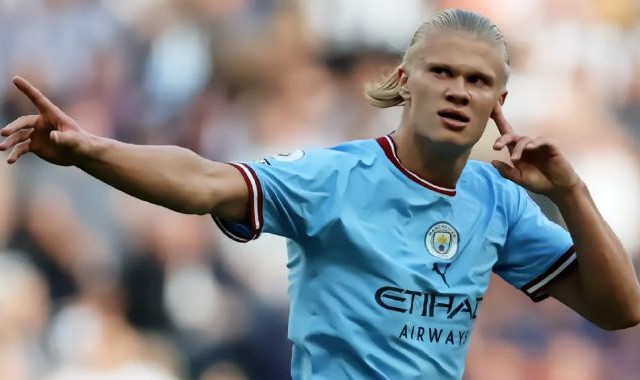  英超射手榜更新，哈兰德领跑优势扩大  