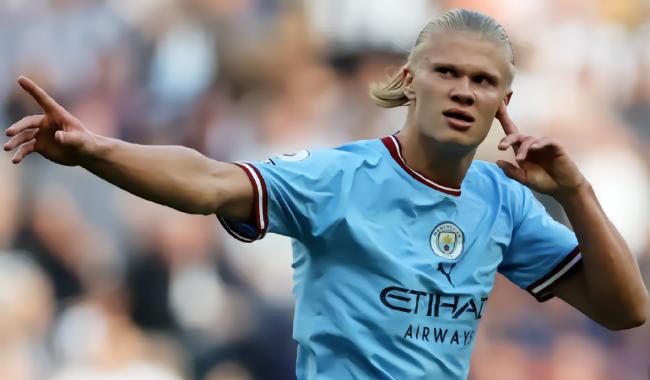  英超射手榜更新，哈兰德领跑优势扩大  